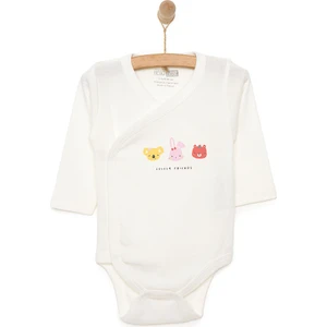 Hellobaby Uzun Kol Zıbın Body Kız Bebek
