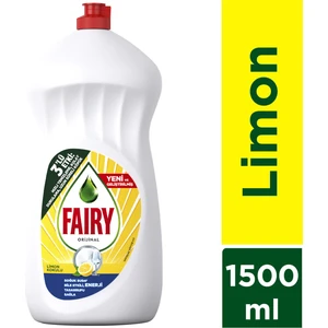 Orijinal Sıvı Bulaşık Deterjanı 1500 ml Limon Kokulu