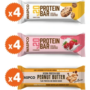 Protein Bar Karma Kutu 40g x 12 Adet (3 Çeşit)