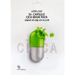 Yatıştırıcı Kapsül Centella Asiatica Kağıt Maske Lebelage Dr. Capsule Cica Mask Pack