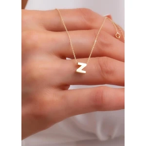 Bayar Gold 14 Ayar Altın Z Harf Kolye