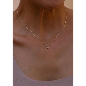 Bayar Gold 14 Ayar Altın J Harf Kolye