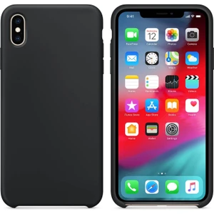 Piyasa Sepeti Apple iPhone Xs Max Altı Açık Liquit Lansman Silikon Gece Siyahı