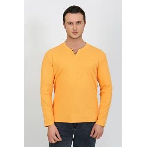 5524 Yeni Sezon V Kesim Düğmeli Kaşkorse Kazak