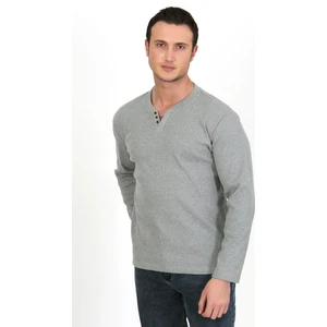 5524 Yeni Sezon V Kesim Düğmeli Kaşkorse Kazak