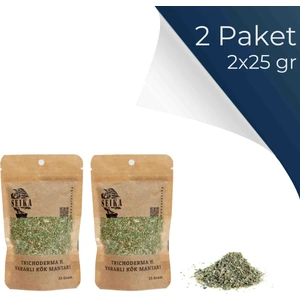 Trichoderma Yararlı Kök Mantarı - 2'li Paket (2X25 Gr)