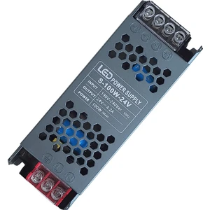 Yeni Tip Slim Trafo, Adaptör, Driver 24V 4,2 Amper 100 Watt