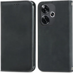 Manyi Market Xiaomi Poco F6 Deri Kılıf Için Flip Case Cüzdan Kapak Kapak Basit (Yurt Dışından)