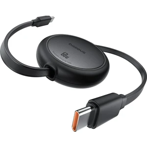FREE2PULL Mini Şarj Kablosu Usb-C To Usb-C 60W 1m Küme Siyah