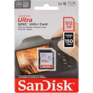 Ultra 512GB 150MB/S Sdhc/sdxc Class 10 Uhs-I Hafıza Kartı SDSDUNC-512G-GN6IN