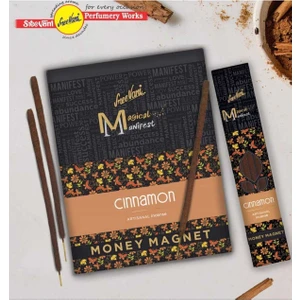 Sree Vani (Tarçın-Cınnamon) Manifest Sanatsal Doğal El Yapımı Premium  Tütsü ( 6 Adet)