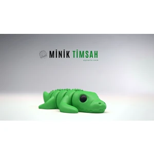 Timsah 3D Hareketli Oyuncak - Model Midi (Orta) Boy