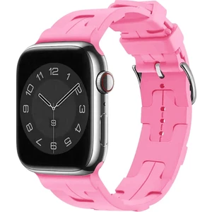 Apple Watch 10 42MM Krd-92 Hermes Silikon Kordon