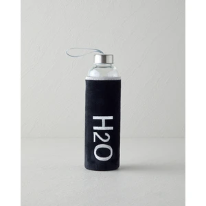 English Home Refresh Bottle Cam Kılıflı Şişe 600 ml Siyah