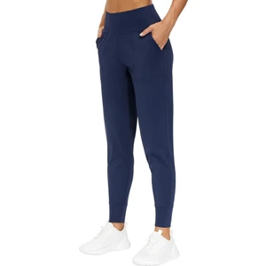 Ghassy Co. Kadın Yüksek Bel Yoga Koşu Egzersiz Joggers Hafif Eşofman Altı