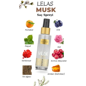Musk Saç Spreyi 100 ML – Oryantal Unisex Saç Parfümü – 1199
