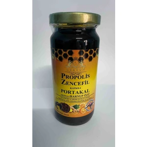Propolis & Zencefil & Portakal Katkılı Keçiboynuzu (Harnup) Özü 310 gr