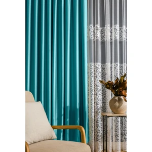 Lunett Home Blackout Karartma Pilesiz Ekstraforlu Düz Dikim Perde Tek Kanat V09