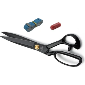 Hard Steel Siyah Saplı Paslanmaz Çelik Somunlu 10INÇ Makas /  Hs-10 (10")