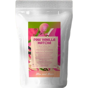 Mim And More Vanilya Aromalı Pembe Superfood Matcha tozu 50 gr