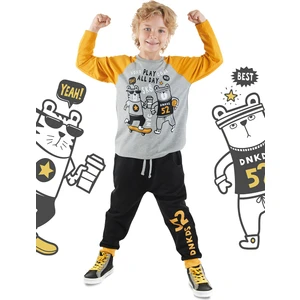 Play Allday Erkek Çocuk T-Shirt Pantolon Takım