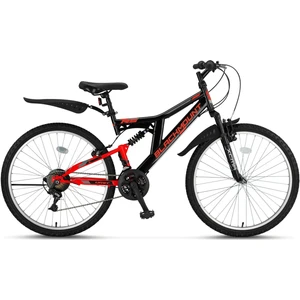 Blackmount 24 Jant Çift Amortisörlü Bisiklet 2429 (140-160 cm Arası Boy