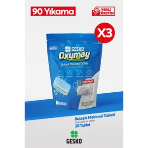 Bulaşık Makinesi Tableti 90'lı Etkili Temizlik ve Parlaklık Sağlayan Tablet