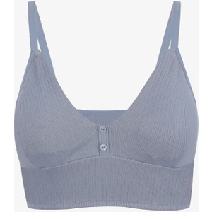 Kadın Fitilli Düğme Detaylı Büstiyer