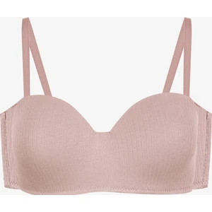 Kadın Dolgusuz Pamuklu Fitilli Straplez Sütyen