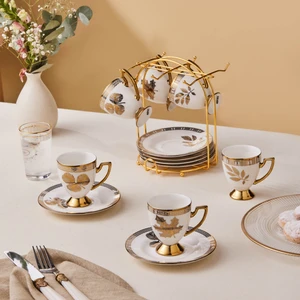 Betty Standlı 6 Kişilik Kahve Fincanı 85 ml