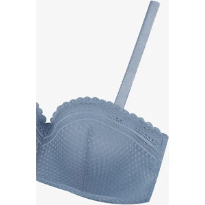 Koza İç Giyim Yılbaşı Temalı Kadın Dolgusuz Dantelli Straplez Sütyen