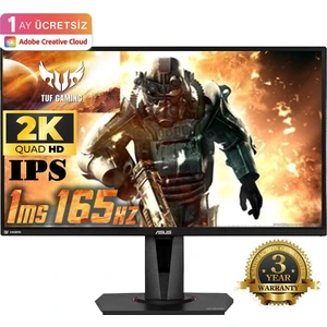 Tuf Gaming VG27AQZ 27 inç 165Hz 1ms WQHD Adaptive Sync IPS Gaming Monitör