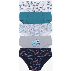 Erkek Çocuk 5'li Pamuklu Slip