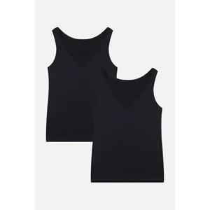 Kadın 2'li Dantel Detaylı Atlet