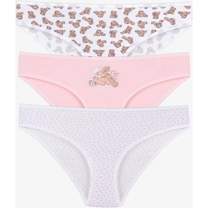 Kadın 3'lü Pamuklu Basic Külot