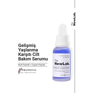 The NewLab. Gelişmiş Yaşlanma Karşıtı Cilt Bakım Serumu (Multi Peptide + Copper Peptide %1)