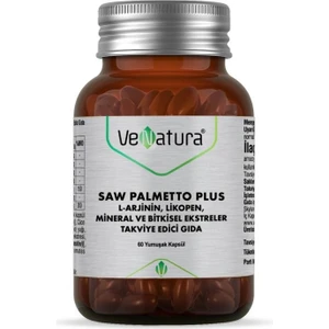Saw Palmetto Plus L-Arjinin Likopen Mineral ve Bitki Ekstreleri 60 Kapsül