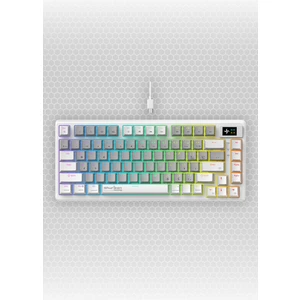 ES10 Sanseı Rgb Mekanik Türkçe Klavye 1.06INÇ Tft - LCD Ekran - Red Switch