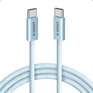 Zolo Usb-C To Usb-C Örgülü Kablo (1 M, 240W) - Mavi - A8060