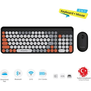 2381 Bluetooth Klavye ve Mouse Seti