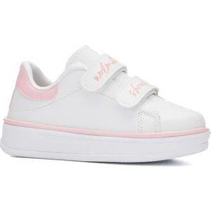 Günlük Erkek Kız  Çocuk Sneaker Cırtlı Dikiş Detaylı Kalın Tabanlı Rahat Hafif Spor Ayakkabı 525PF