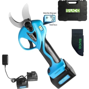 Sc 8611A LED Ekranlı Akülü Budama Makası 40 mm