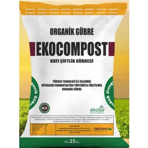 Ekocompost Katı Çiftlik Gübresi 25KG