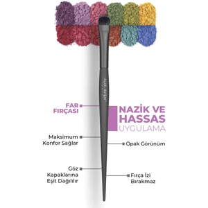 Alix Avien Gölgelendirme Far Fırçası - Eyeshadow Brush