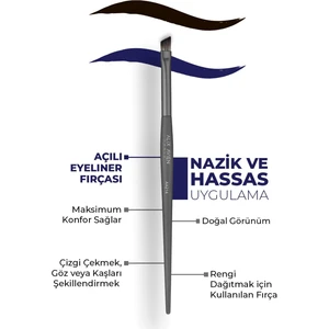 Alix Avien Açılı Eyeliner Fırçası - Small Angle Brush AA214