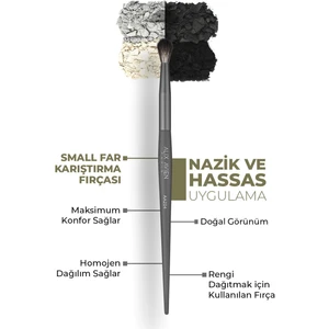 Alix Avien Küçük Karıştırma Fırçası - Small Blending Brush AA204