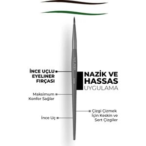 Alix Avien İnce Uçlu Eyeliner Fırçası - Eyeliner Brush AA299