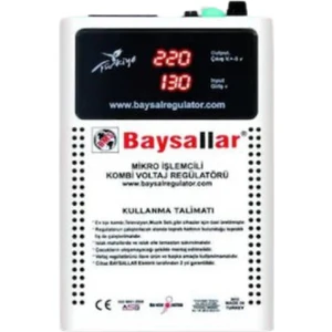 Micro Işlemcili Kombi Voltaj Regülatörü 500 Wat