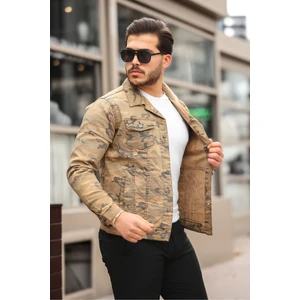 Serseri Jeans Koyu Haki Erkek Kot Ceket