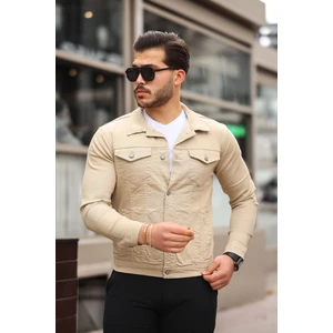 Serseri Jeans Koyu Haki Erkek Kot Ceket